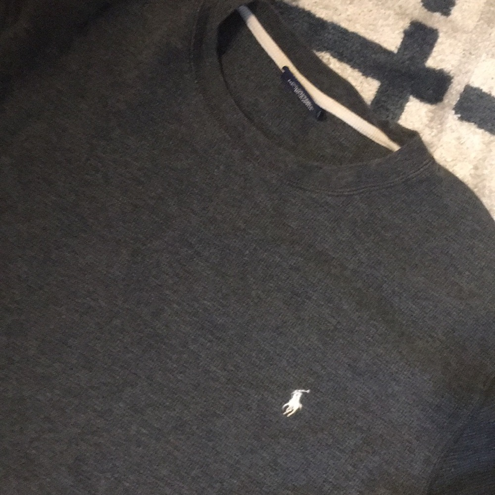 Polo Ralph Lauren Grey Thermal - Picture 2 of 4